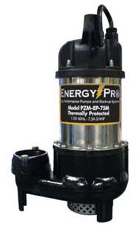 Picture of EnergyPro 3/4 HP, Effluent/Sump Pump, Model PZM-EP-75M, Manual
