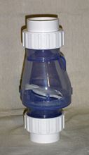 Picture of 2" Silent, Clear Check Valve, Model AZP-MAG-UN20C