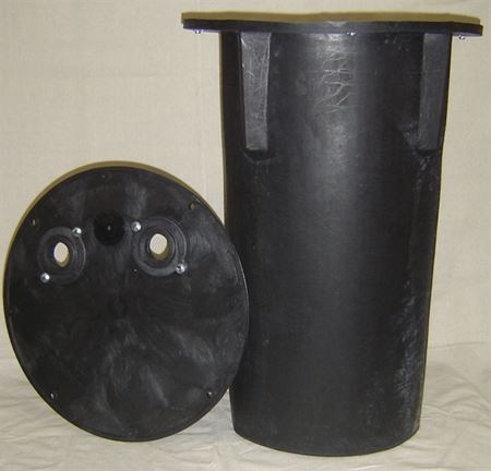Picture of 18x30" Drainage Basin w/Structural Foam, Gas Tight Cover, Model BTO-SFE18x30-GT