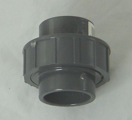 Picture of 1-1/4" Sch80 PVC Union, Glue In, Model APVC-UN80-12