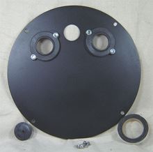 Picture of Steel Cover for 18" Inside Diameter Basin, Model BTO-C18SSL