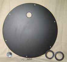 Picture of Steel Cover for 24" Inside Diameter Basin, Model BTO-C24WSE