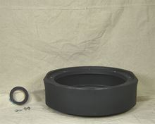 Picture of 18x06" Poly Basin Extension, Model BTO-18x06-EXT