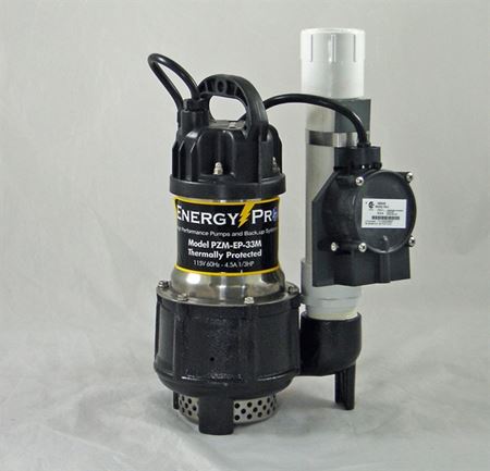 Picture of EnergyPro 1/3 HP, Effluent/Sump Pump, Model PZM-EP-33M-RS5, Automatic