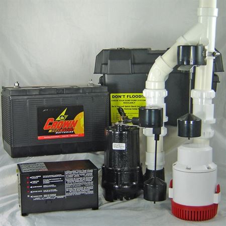 Picture of Dual AC & 12 Volt DC Pump System, Model PVL-PKG-PRO-12V