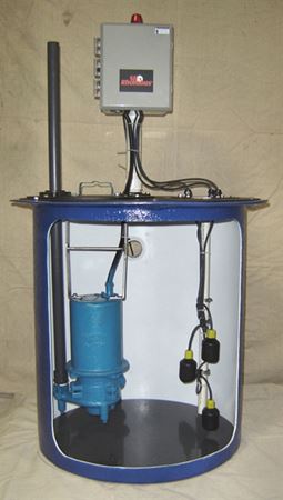 Picture of PrePackaged Grinder Pump System, Model PZM-SGV-A-42