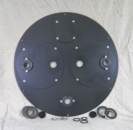 Picture of Steel Cover for 24" Diameter Basin, Model BTO-C24DSA-03