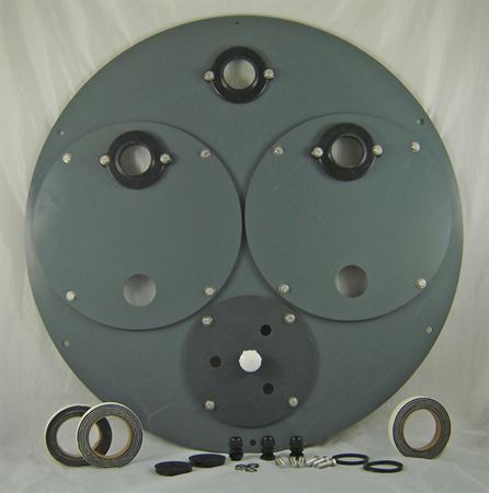 Picture of PVC Cover for 30" Inside Diameter Basin, Model JMI-C30DSA3-PVC