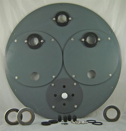 Picture of PVC Cover for 30" Inside Diameter Basin, Model BTO-C30DSA4-PVC