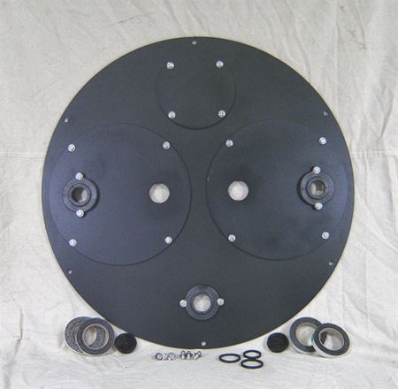 Picture of Steel Cover for 24" Inside Diameter Basin, Model BTO-C24DSA