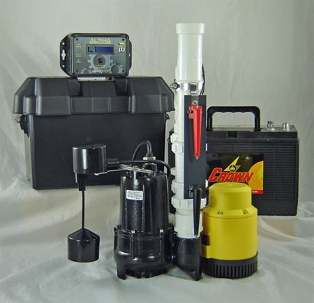 Picture of Dual AC & 12 Volt DC Pump System, Model PVL-ALP-PRO-12V