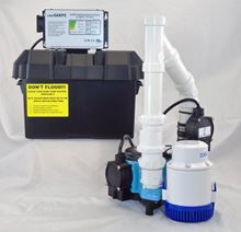 Picture of Submersible AC Pirmary & 12 Volt DC Battery Back-Up Packaged System, Model PK-12HF6CIA12V2