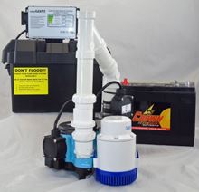 Picture of Submersible AC Pirmary & 12 Volt DC Battery Back-Up Packaged System, Model PK-12HF6CIA-12V